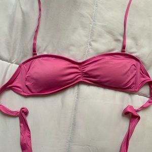 Clip off halter/bandeau top